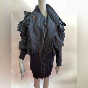 Vivienne Westwood Vintage SS15 BRAND NEW WORLDSEND CLINT EASTWOOD BOMBER NAVYM/L